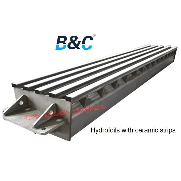 Papye Mill Ceramic Dewatering Eleman Hydrofoil
